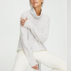 Plutarch sweater by babaton DARK GRAY